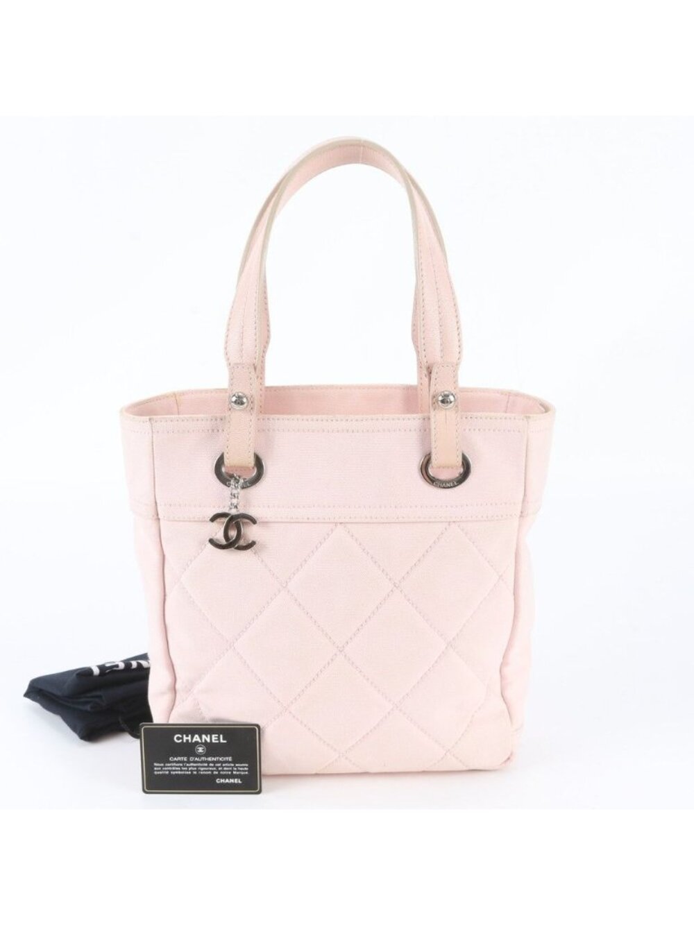 Chanel Paris Biarritz PM Leather Tote Bag